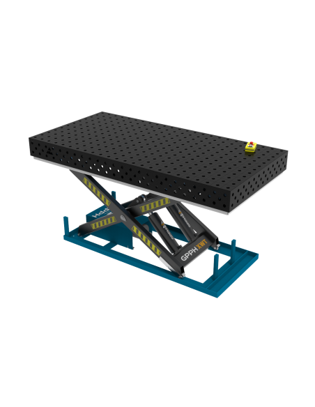 Stół Spawalniczy PLUS 2400x1200 mm z hydraulicznym systemem podnoszenia