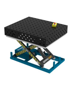 Stół Spawalniczy PLUS 1200x1000 mm z hydraulicznym systemem podnoszenia