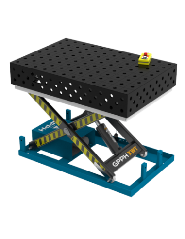 Stół Spawalniczy PLUS 1200x1000 mm z hydraulicznym systemem podnoszenia