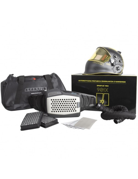PRZYŁBICA SPARTUS PRO 901X Z NAWIEWEM - ZESTAW