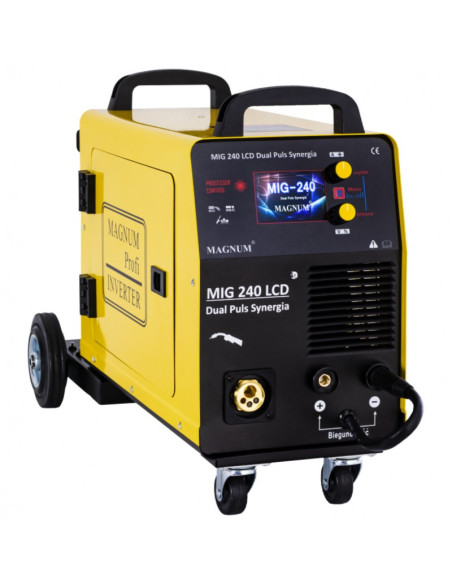 MIG 240 DUAL PULS LCD