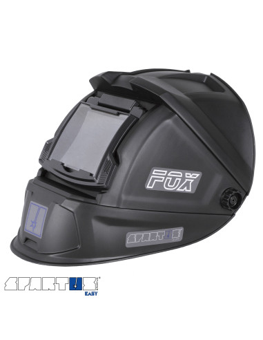 Przyłbica z klapką Spartus Easy FOX- zestaw z szybkami