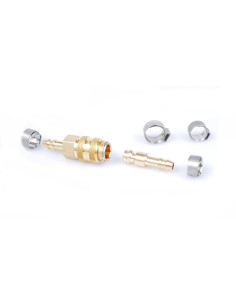 Zestaw szybkozłączek do Migomatu/TIG-wąż gazu 6mm