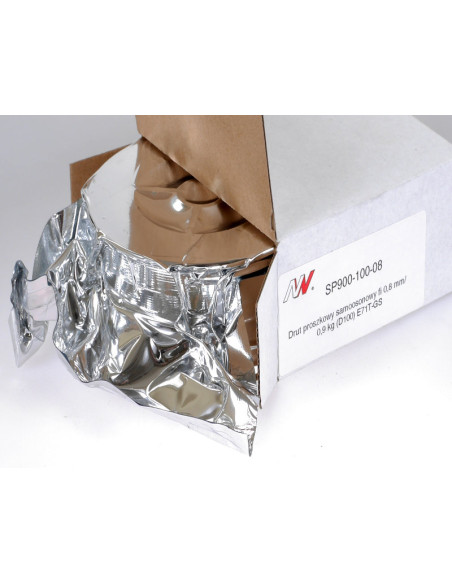 Zestaw : drut samoosłonowy, dysza,końcówki prądowe