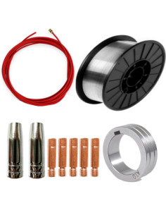 Zestaw do spawania aluminium do migomatu 1,0mm