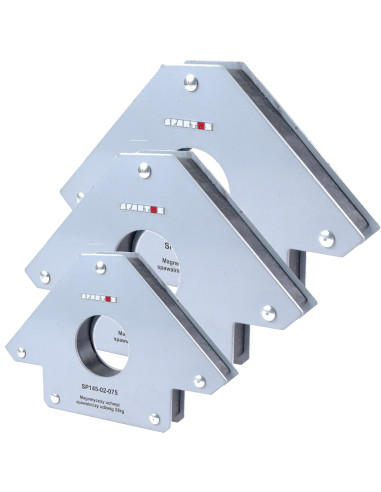 Zestaw kątowników x3 - Spartus