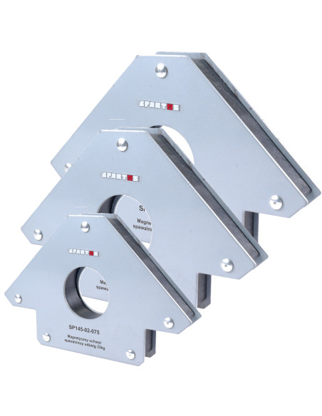 Zestaw kątowników x3 - Spartus