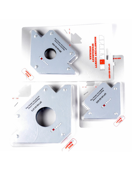 Zestaw kątowników x3 - Spartus