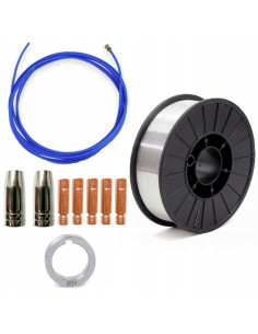 Spawanie aluminium MIGOMAT 0,8mm rolka,teflon,drut