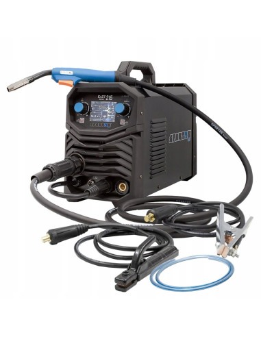MIGOMAT Spawarka 3W1 EASY MIG 215 + pakiet start
