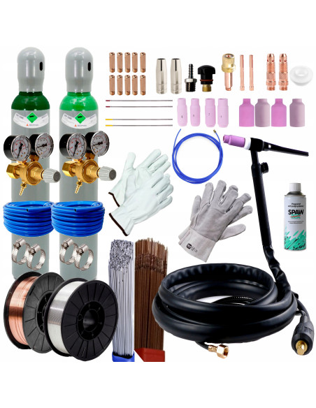 Migomat aluminium stal BUTLA REDUKTOR DRUT TIG 17V