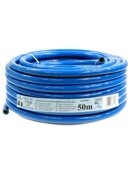 WĄŻ DO SPRĘŻONEGO POWIETRZA, WĄŻ DO GAZU fi 6mm 50mb