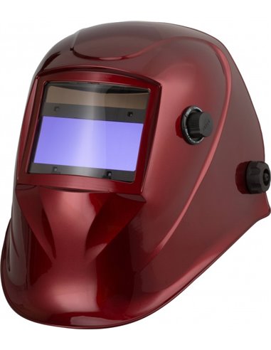 Przyłbica automatyczna APS-616G RED
