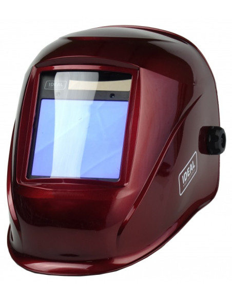 Przyłbica automatyczna APS-958I RED czerwona