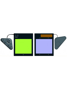 Przyłbica automatyczna APS-958E BLACK czarna 2