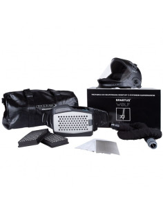 Przyłbica do szlifowania SPARTUS® WOLF z systemem nawiewowym