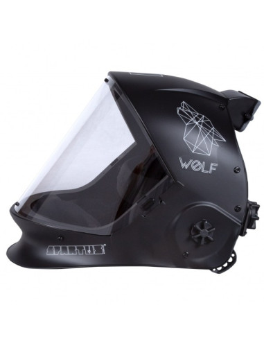 Przyłbica do szlifowania SPARTUS® WOLF z systemem nawiewowym