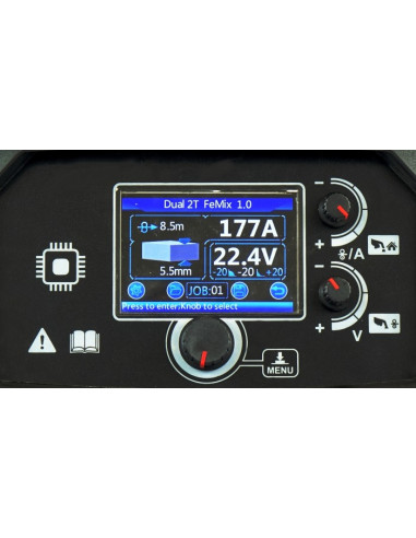 TECNO MIG 200 PULSE LCD