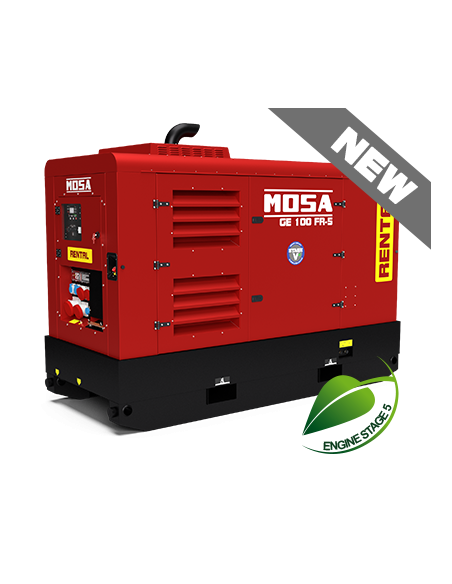 Agregat prądotwórczy 80kW MOSA Kohler RENTAL