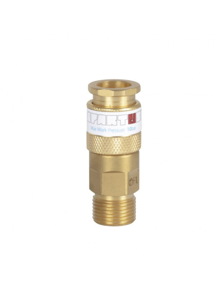 Szybkozłączka przypalnikowa - gniazdo z gwintem zew. G 3/4'' (tlen)