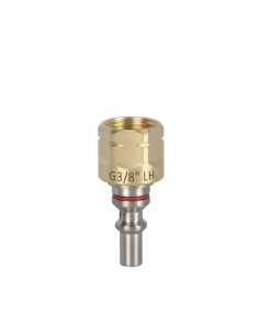 Złączka przypalnikowa - wtyczka z gwintem wew. G 3/8''LH (gaz palny)