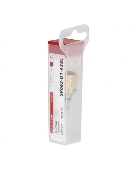 Złączka przypalnikowa - wtyczka z gwintem wew. G 3/8''LH (gaz palny)