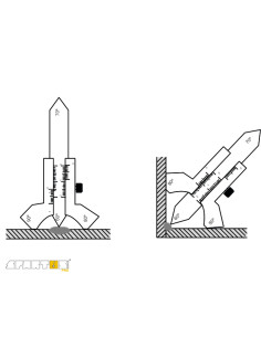 Spoinomierz wysokości nadlewu 2