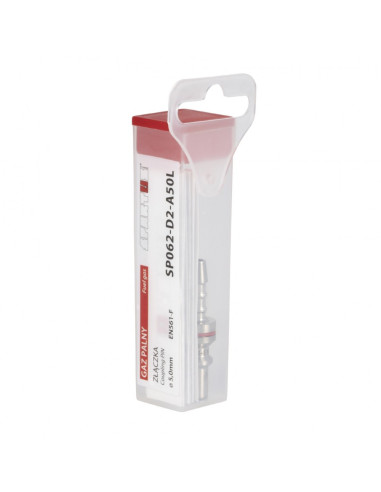 Złączka przyreduktorowa - wtyczka na wąż fi 5,0mm (gaz palny)