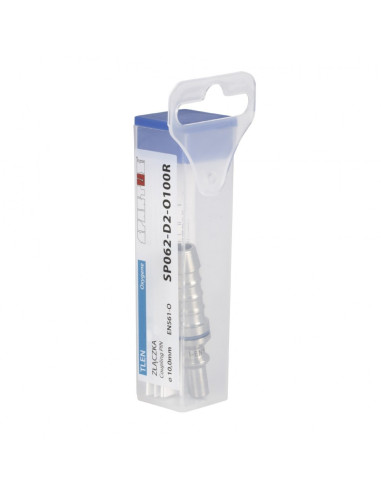 Złączka przyreduktorowa - wtyczka na wąż fi 10,0mm (tlen)