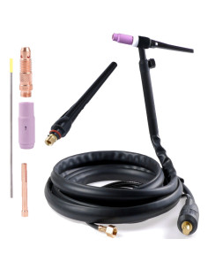 Uchwyt TIG 17V do migomatu, 4m,  SK25 z 2 m wężykiem 1,4"RH 