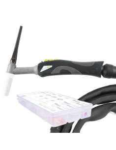 Uchwyt ręczny TIG 26,8m Spartus Pro, pakiet X, przyłącze Spartus SK35, wtyczka 12pol 