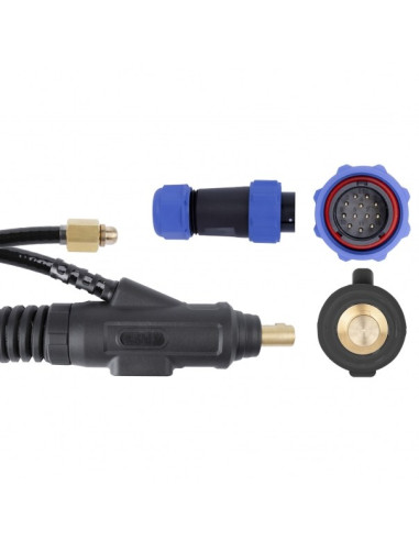 Uchwyt ręczny TIG 26,8m Spartus Pro, pakiet X, przyłącze Spartus SK35, wtyczka 12pol 