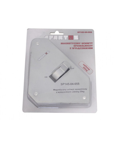 Magnetyczny uchwyt spawalniczy z wyłącznikiem udźwig: 25kg