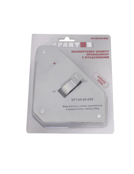 Magnetyczny uchwyt spawalniczy z wyłącznikiem udźwig: 25kg