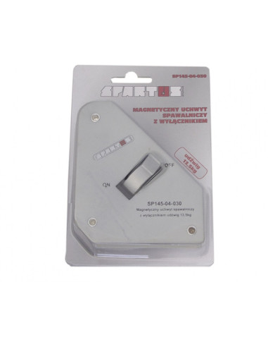 Magnetyczny uchwyt spawalniczy z wyłącznikiem udźwig: 13,5kg