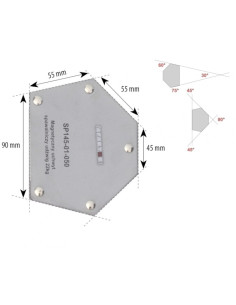 Magnetyczny uchwyt spawalniczy udźwig: 22kg
