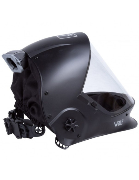 Przyłbica do szlifowania SPARTUS® WOLF z systemem nawiewowym