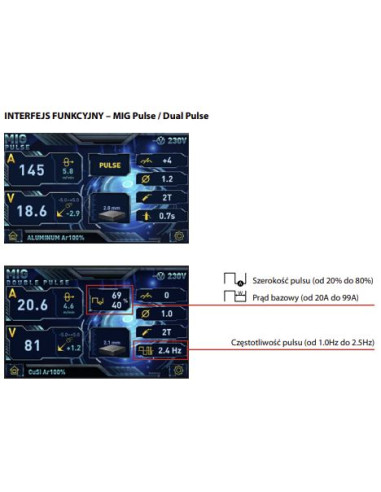 Spawarka Spartus EasyMIG 217 DUAL PULSE+ START MIG