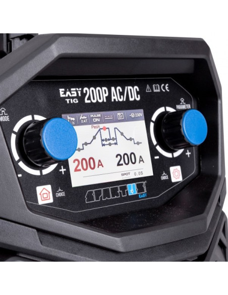 EasyTIG 200P AC/DC w pakiecie z uchwytem mini SPE 17 - 4m