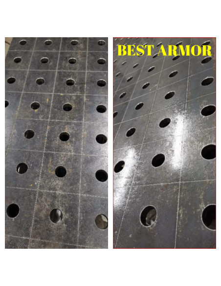 Best Armor Zabezpieczenie stołów spawalniczych, antyodpryskowo i antykorozyjnie