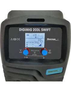 Spawarka inwertorowa synergiczna DIGIMIG 203L SWIFT 2