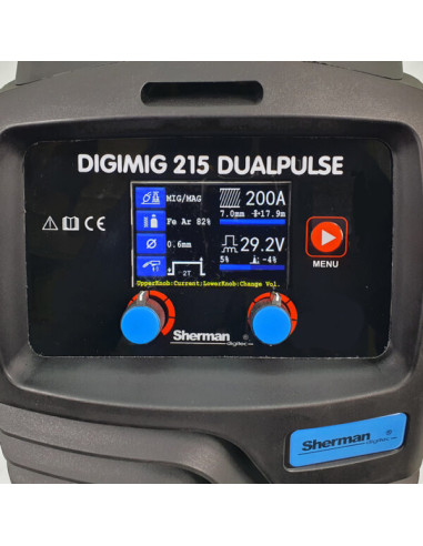 Spawarka inwertorowa synergiczna DIGIMIG 215 DUALPULSE