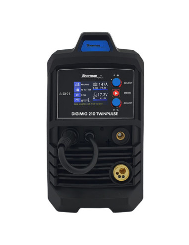 Synergiczna spawarka inwertorowa DIGIMIG 210 TWINPULSE
