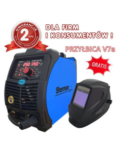 Spawarka inwertorowa synergiczna DIGIMIG 225GDS + przyłbica V7a gratis