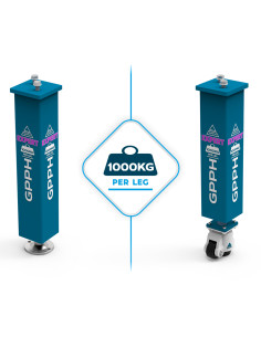 Stół Spawalniczy EXPERT na stopach 2400x1200 mm fi28 mm siatka 100x100 mm 2