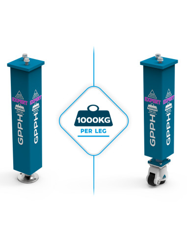 Stół Spawalniczy EXPERT na stopach 3000x1480 mm fi28 mm siatka 100x100 mm