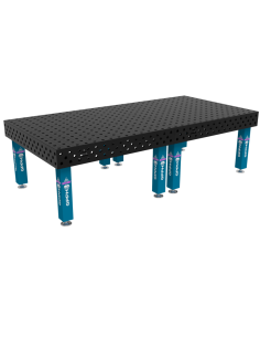 Stół Spawalniczy EXPERT na stopach 3000x1480 mm fi28 mm siatka 100x100 mm
