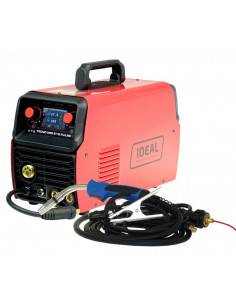 TECNO MIG 210 PULSE LCD MIG/TIG/MMA SYNERGIC ALU