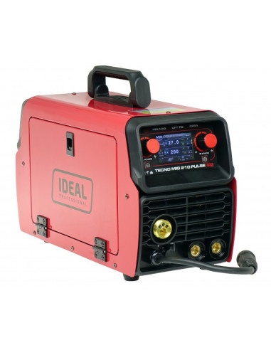 TECNO MIG 210 PULSE LCD MIG/TIG/MMA SYNERGIC ALU