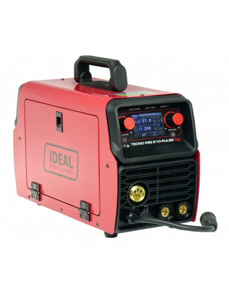 TECNO MIG 210 PULSE LCD MIG/TIG/MMA SYNERGIC ALU